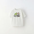 Meninos Dos Desenhos Animados Roupas Da Moda Nova Impressão De Manga Curta Tops Traje De Verão Em Torno Do Pescoço Bonito Camisa De Assentamento Crianças Casual Esportes Tees