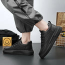 Plataforma ao ar livre Homens Tênis Casuais Moda Sapatos de Corrida Brancos Respiráveis Sapatos Esportivos Masculinos Sapatos de Caminhada Leve Tênis