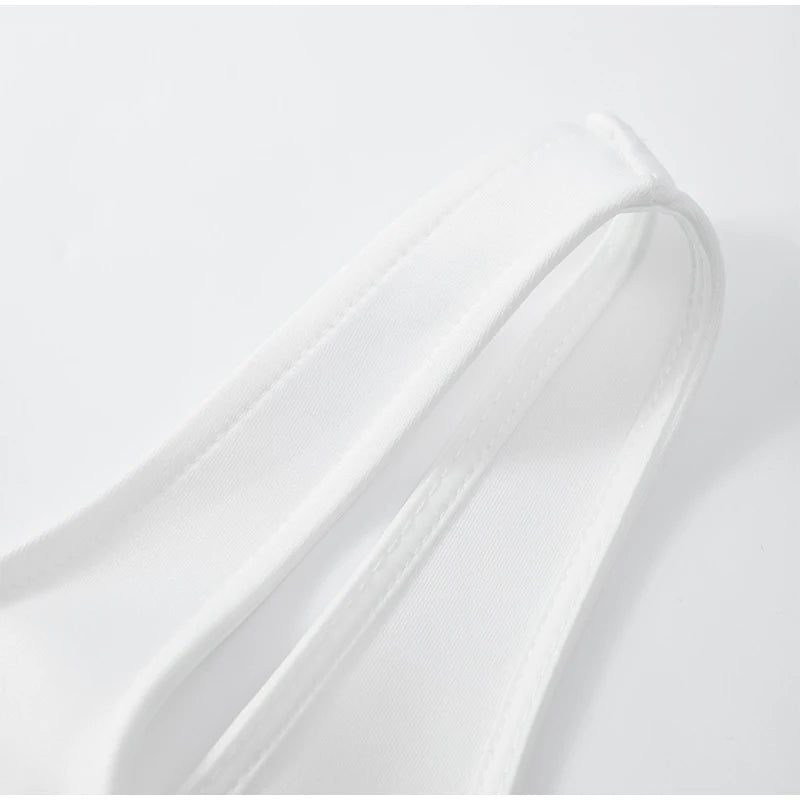 Elegante Branco Plissado A Linha Grande Hem Vestido de Festa Moda Feminina Slash Neck Slim Backless Vestidos 2025 Vestes Femininas Do Clube Verão