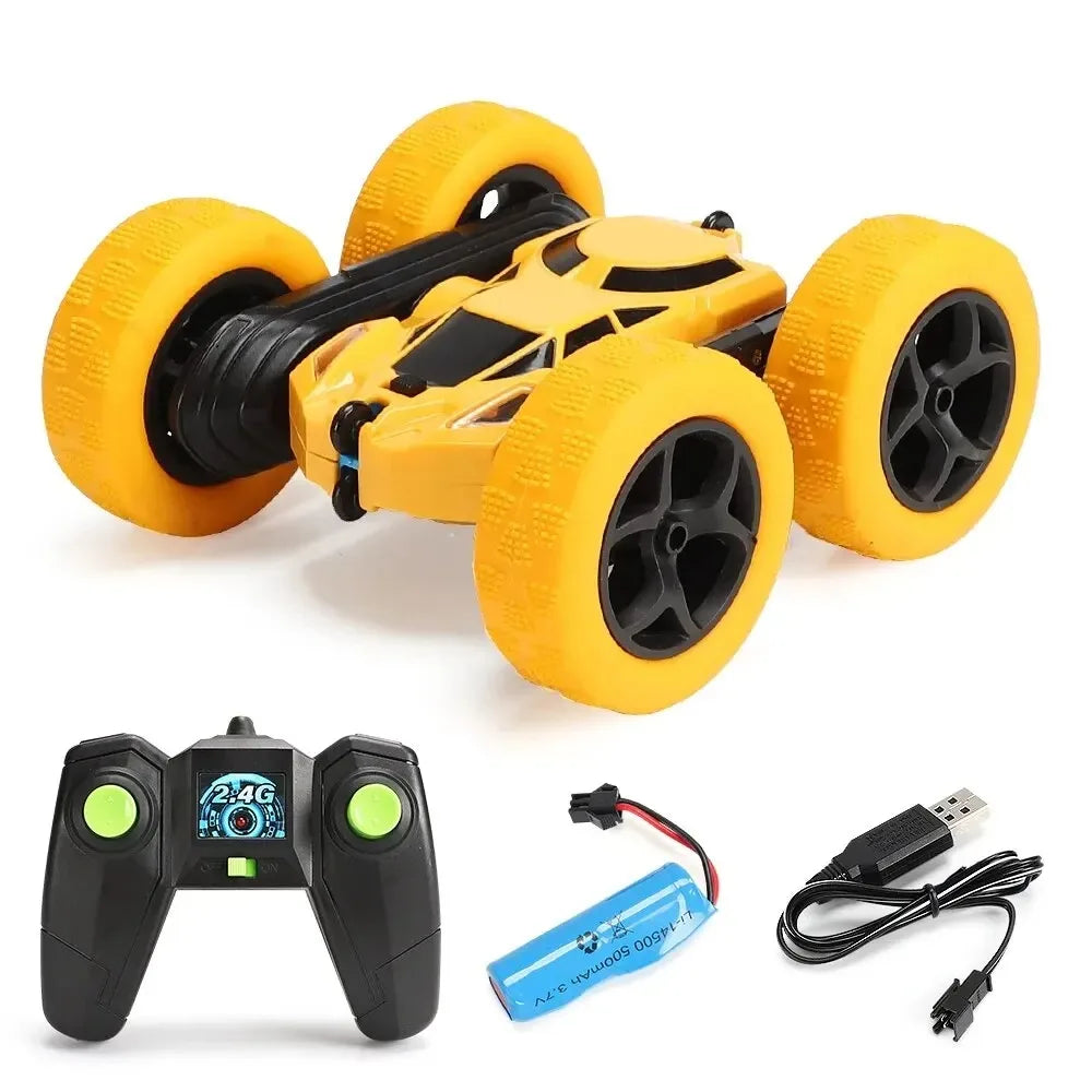 RC Stunt Car Crianças Dupla Face Flip 2.4G Controle Remoto 360 Deree Rotação Off Road Drift RC Car Presentes Para Crianças Adultos Meninos