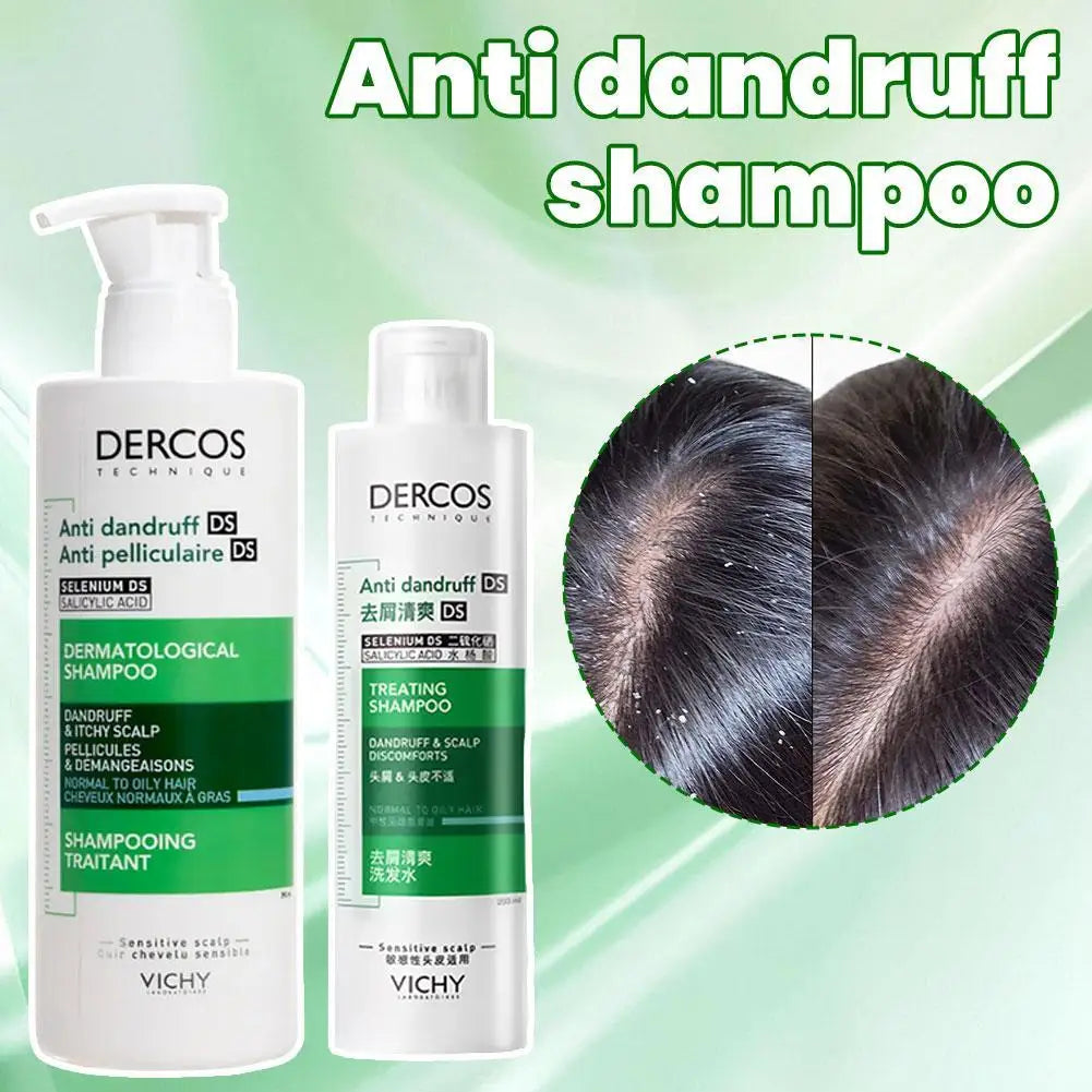 Shampoo Dercos Green Label Limpeza Profunda Hidratante Anti-Caspa