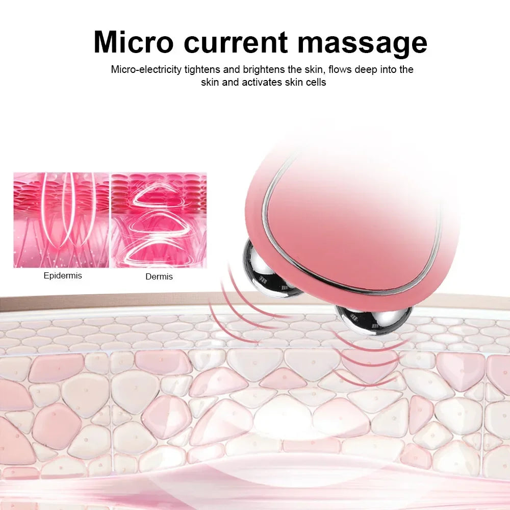 Massageador Facial Elétrico, rotina de beleza