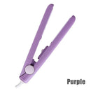 Mini Prancha Alisadora 2 em 1 Ferro de Alisar Cabelo Cerâmica de Turmalina Ferramenta para Alisar e Enrolar Cabelo Ferro de Cachos Portátil Pequeno