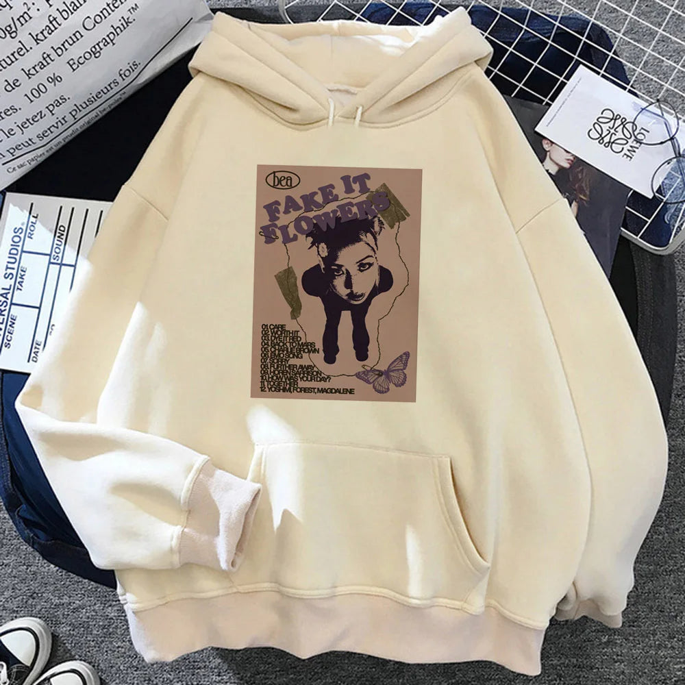 Beabadoobee hoodies mulheres Kawaii 90 anos streetwear harajuku Pullover mulheres roupas Kawaii