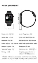 Relógio Inteligente 2025 para Mulheres, Tela Sensível ao Toque Completa, Chamada Bluetooth, À Prova d'Água, Relógio Fitness Esportivo, Smartwatch Lady Reloj Mujer