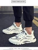 Homens Verão Malha Respirável Esportes Tênis de Corrida Na Moda Versátil Casual Anti-Odor Sapatos de Velho Sapatos da Moda Tênis Casuais