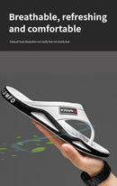 Chinelos Masculinos de Verão Esportes Moda ao Ar Livre e Tendência Sandálias de Praia Confortáveis Homens Sapatos Casuais Chinelos de Casa Sapatos para Casa