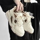 Sapatos masculinos casuais da moda NicheDesign Pão Plus Size Estudante Sistema de Fundo Grosso Sapatos Respirável Verão EVA Tênis