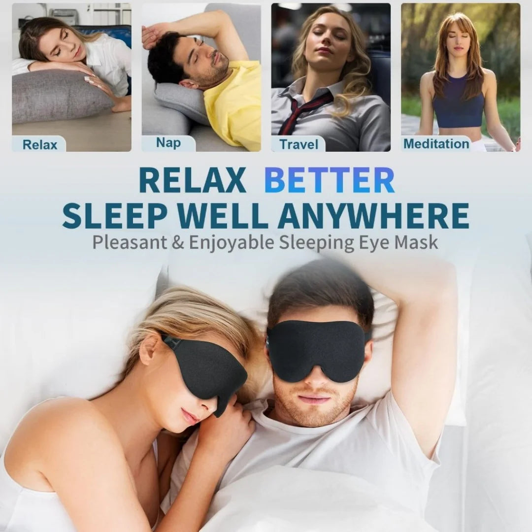 Máscara de Dormir para Homens e Mulheres