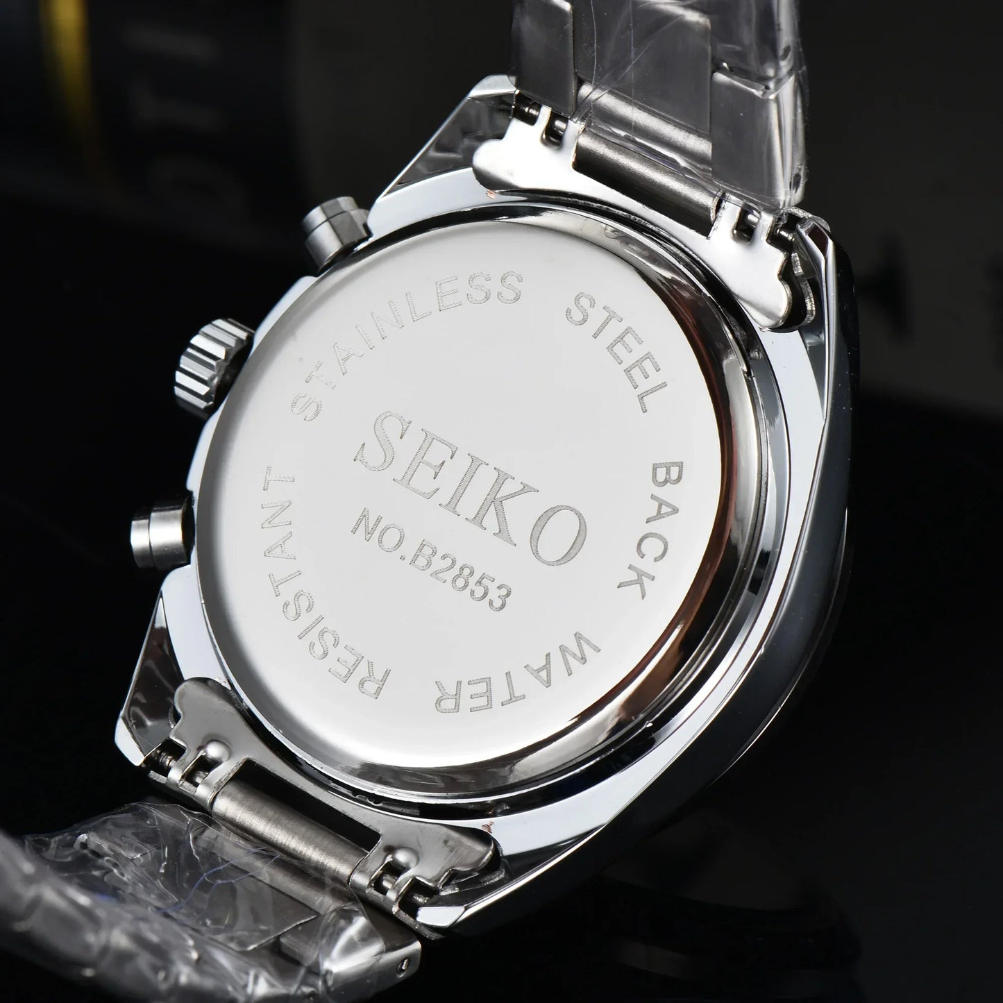 Seiko Marca de Luxo Moda Negócios Esportes Casuais Multifuncional Cronógrafo Venda Quente Mens Relógio de Pulso de Quartzo Não Mecânico