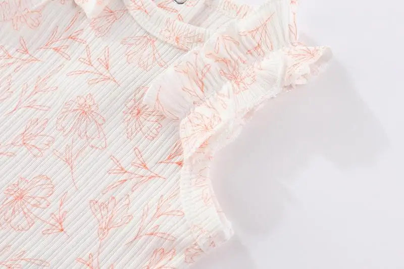 Kiddiezoom 5 Pçs/lote Quatro Estações Moda Dos Desenhos Animados de Manga Curta Do Bebê Menino Menina Bodysuits Macio 100% Algodão Recém-nascido Onesies Roupas