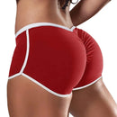 Novo Verão Esporte Shorts Mulheres Cintura Alta Elástica Sem Costura Leggings De Fitness Push Up Ginásio Treinamento Ginásio Calças Justas Bolso Curto