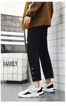 Sapatos masculinos novos tênis masculinos respiráveis de malha de verão quente sapatos casuais com sola grossa marca de orgasmo