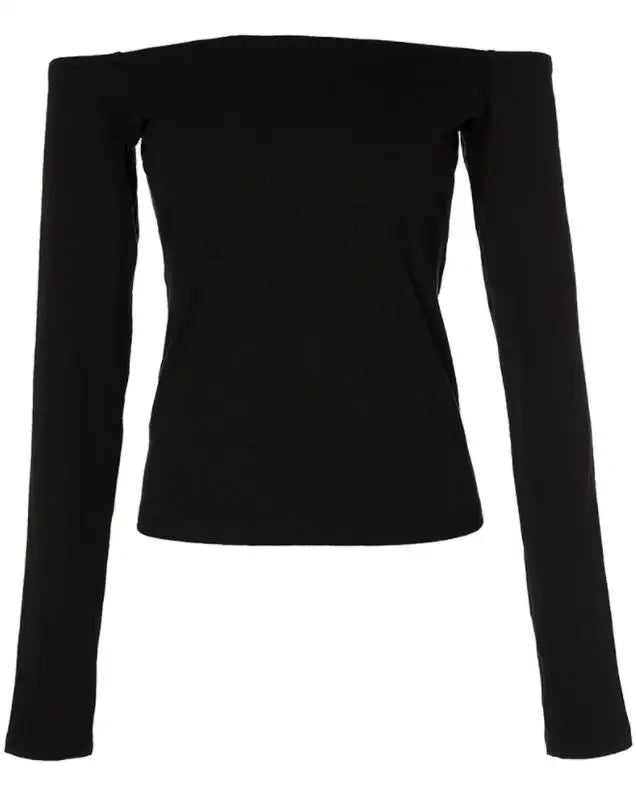Sexy TeeContrast Lace Cutout Top de manga comprida ew ashion camisa de mulher 2025 outono inverno primavera blusas roupas femininas roupas
