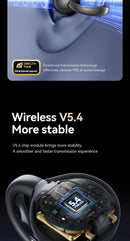 Novo Fone de Ouvido Bluetooth Sem Fio Inteligente com Tradução em Clip - Futuro Audiovisual com Tela Sensível ao Toque