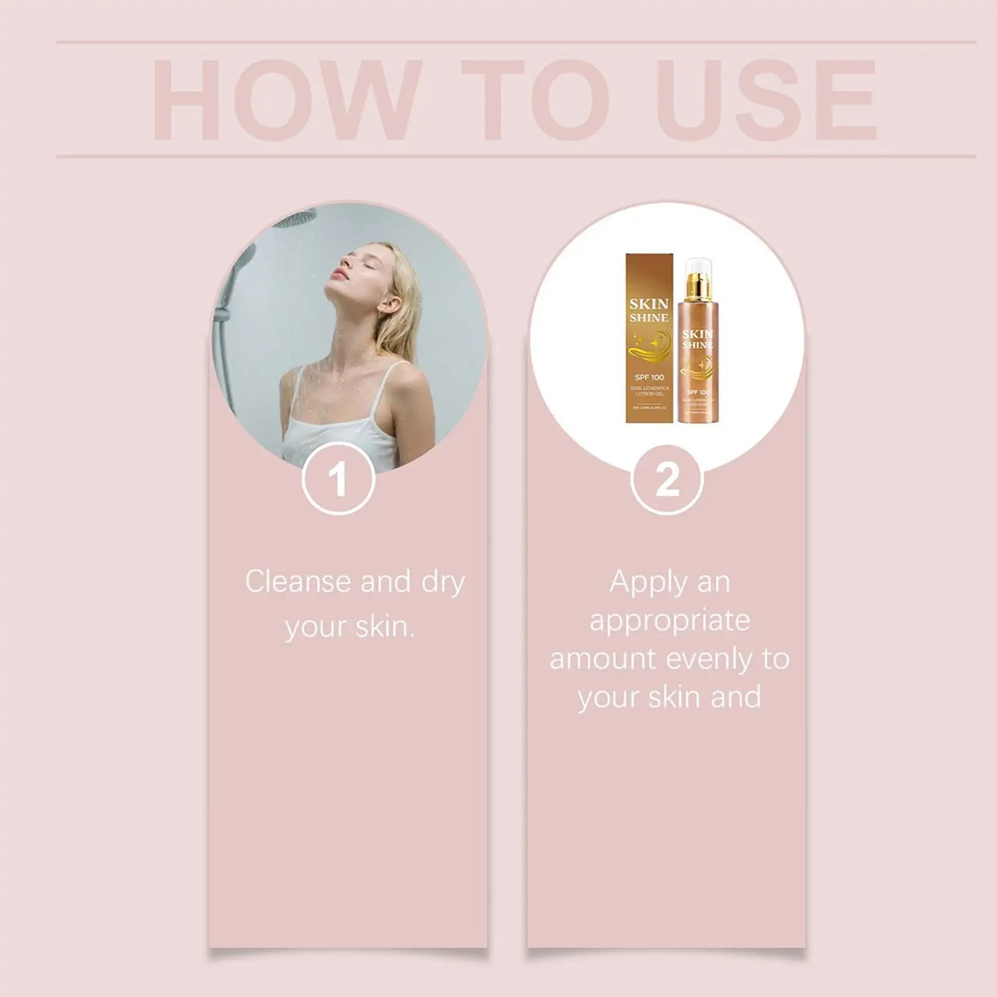 Óleo Corporal Shimmer Body Glow Óleo para Brilho da Pele
