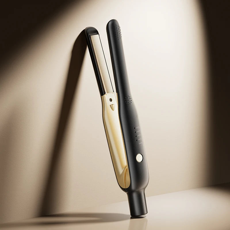 Mini Chapinha e Modelador 2 em 1 - Cerâmica, Aquecimento Rápido 140-220°C - Prancha Portátil para Cabelos Curtos e Viagens