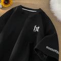 Hefty Walfr Checks Estilo Japonês Ins Camiseta de Manga Curta para Homens Primavera Verão Juventude Oversize Gola Redonda Meia Manga
