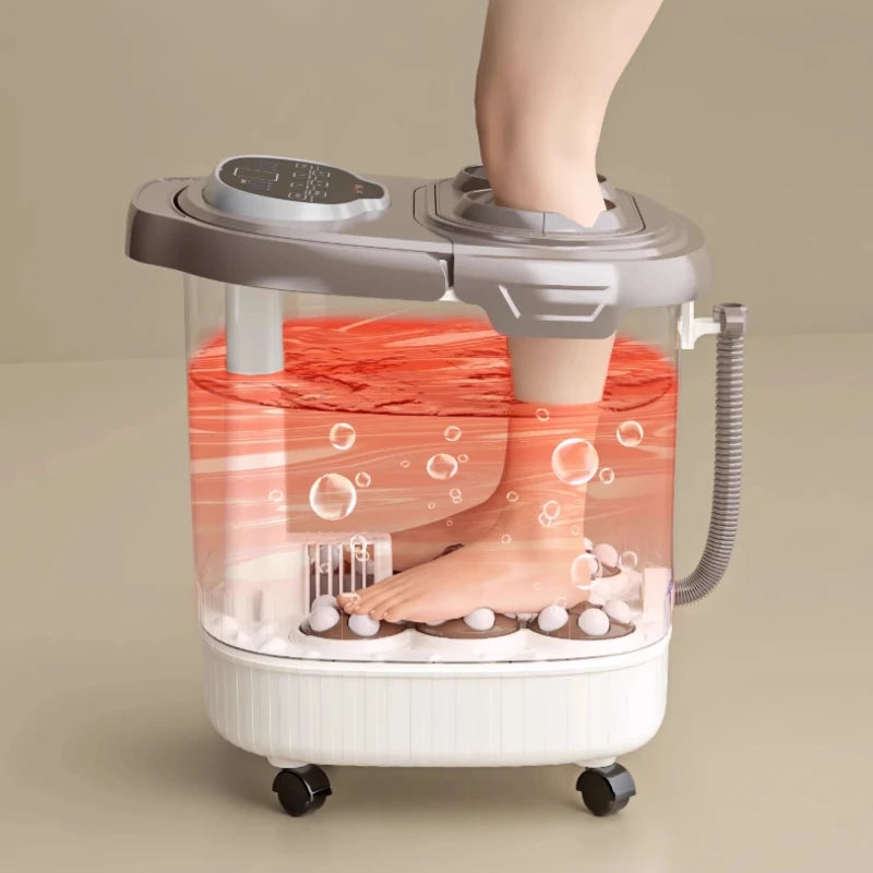 Banho de Pés com Fumigação Massageador
