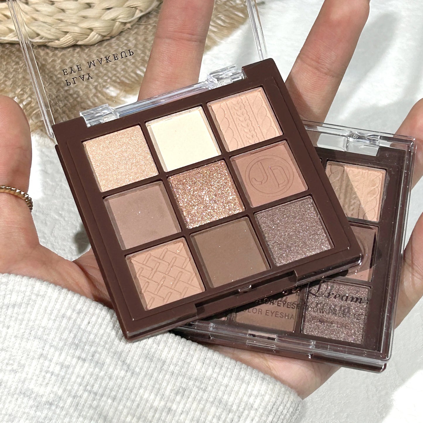 Paleta de Sombras Chocolate Marrom Terra Quente