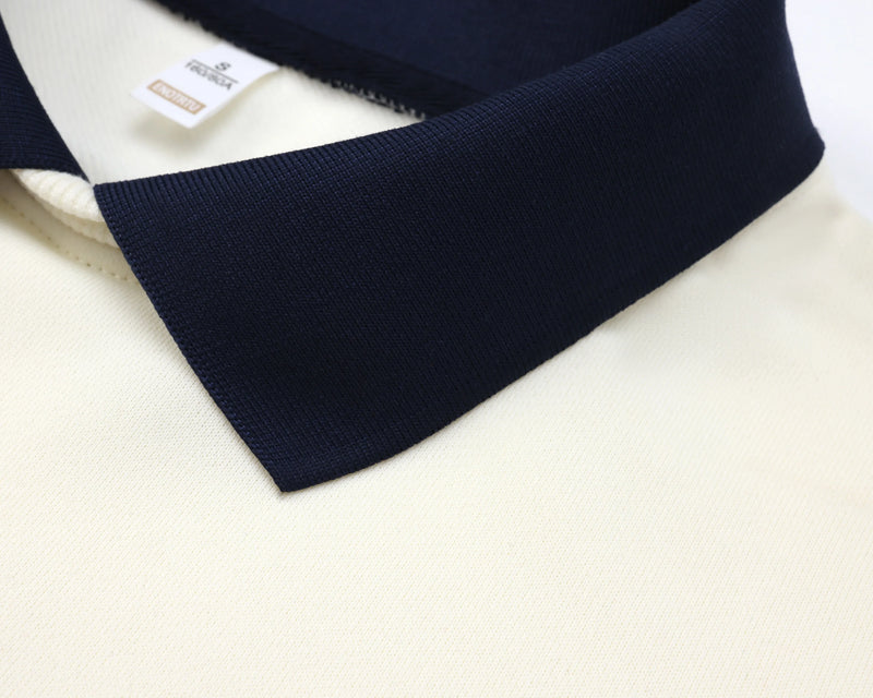 Moletom com capuz de gola polo de manga comprida unissex, blusa de moletom fashion com blocos de cores e patchwork, com capuz para homens, elegante, moletom masculino