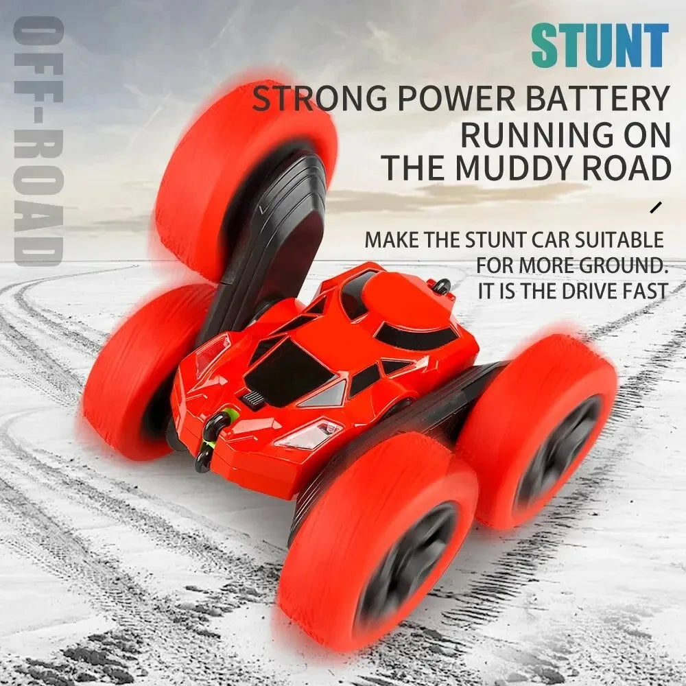 RC Stunt Car Crianças Dupla Face Flip 2.4G Controle Remoto 360 Deree Rotação Off Road Drift RC Car Presentes Para Crianças Adultos Meninos