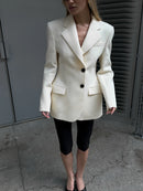 Bornladies Outono Inverno Cintura Fina Chic Blazer Casacos Senhoras Escritório Senhoras Trespassado Moda Ternos Jaqueta Roupas Femininas