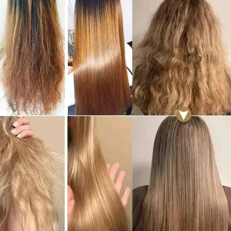 Máscara de Cabelo Mágica Profissional 5 Segundos Care Suave Natural Reparação Previne Ressecamento, Pontas Duplas, Danos e Frizz 2025