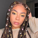 20 Peças Presilhas de Trança Borboleta Acessórios de Cabelo com Cristais Pingentes de Borboletas Coloridas Charme Pérola Brilhante Acessórios de Cabelo