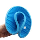 Tapete de silicone redondo resistente ao calor Copos de bebida Porta-copos Isolamento Suporte de panela antiderrapante Engrossar mesa Placemat Acessórios de cozinha