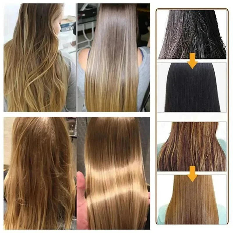 Máscara de Cabelo Mágica Profissional 5 Segundos Care Suave Natural Reparação Previne Ressecamento, Pontas Duplas, Danos e Frizz 2025