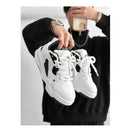 Sapatos masculinos casuais da moda NicheDesign Pão Plus Size Estudante Sistema de Fundo Grosso Sapatos Respirável Verão EVA Tênis