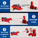 AIUAZA Personagem Brinquedos Cosplay Luvas Lançador Conjunto Lançador Brinquedos de Pulso Acessórios Adereços Brinquedos Ao Ar Livre Presente Infantil