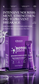 Máscara Capilar de Queratina Mágica Reparação em 5 Segundos Cabelos Danificados e Frisados Suaves, Lisos e Brilhantes Nutrição Hidratação Profunda Cuidado Capilar Nutritivo