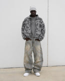 2024 Y2k Streetwear Retro Raw Edge Bordado Jeans Largos Homens Mulheres Moda Hip Hop Personalidade Patchwork Cintura Alta Calças Jeans