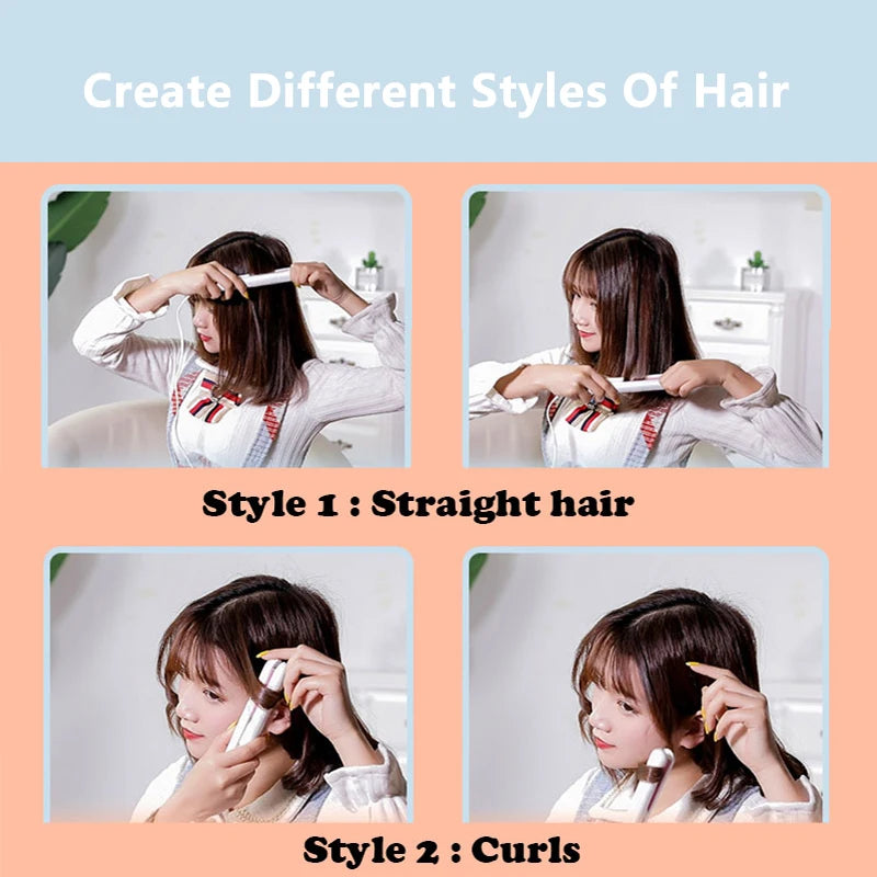 Nova Mini Prancha Alisadora de Cabelo Chapinha