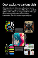 Xiaomi novo Smart Watch masculino feminino AMOLED Tela Touch Full GPS Monitor de Saúde IP68 à prova d'água Chamada Bluetooth Smart Watches