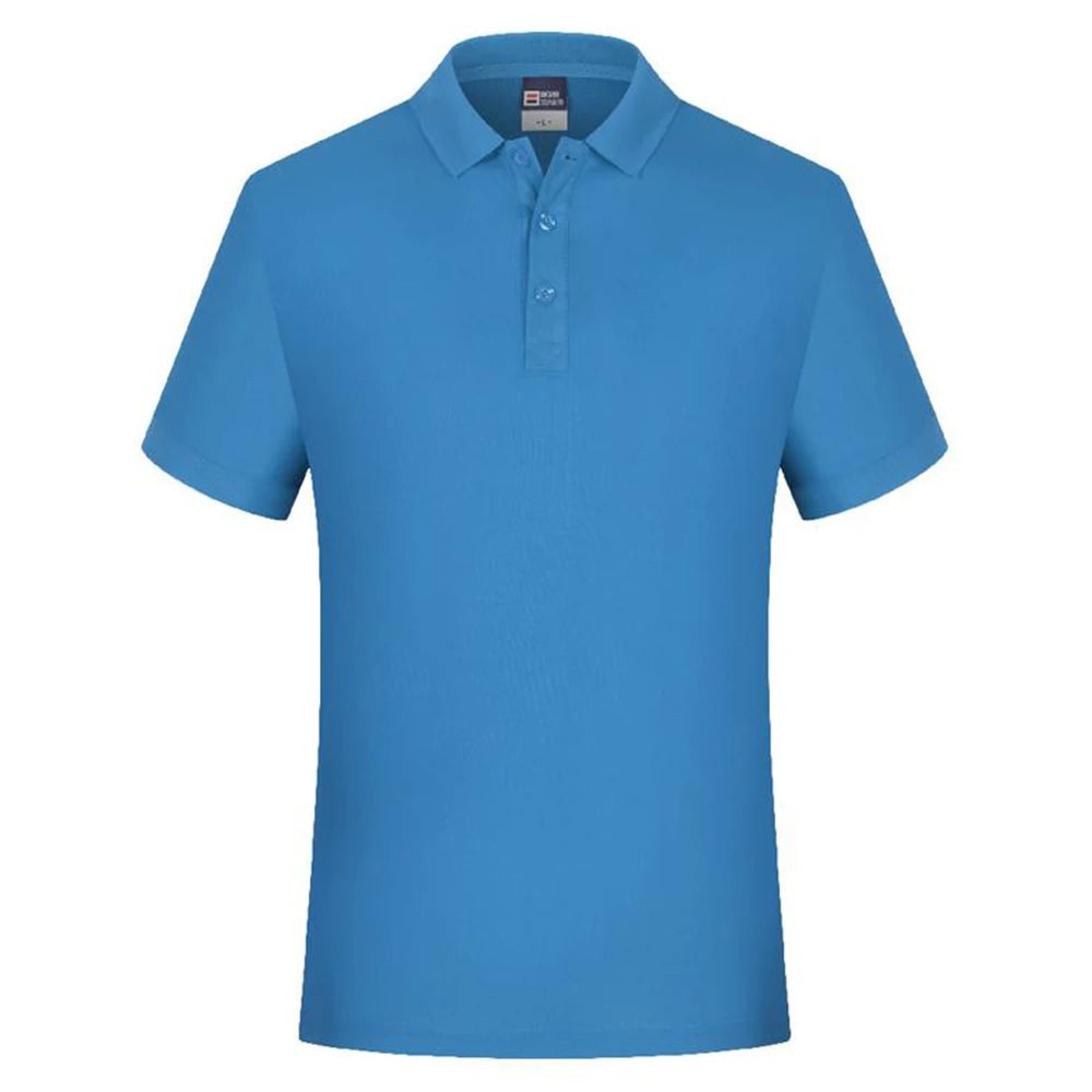 Camiseta Polo Masculina de Manga Curta Em Branco Branco Camisas de Colarinho Preto Camiseta Casual Roupas de Verão Para Homens Camisetas Polos Pour Hommes