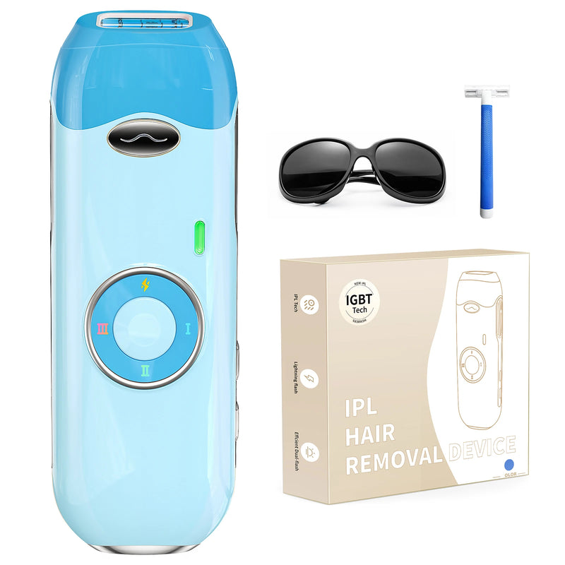 IPL Depilação Laser 22J IGBT Ilimitado 5,2 cm² luz Flashes Rápidos Depilador Indolor Rosto Axila Biquíni Treament para homens mulheres