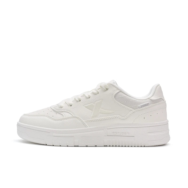 Xtep Homens Sapatos de Skate Antiderrapante Casual Branco Casal Tênis de Skate Masculino Feminino Sapatos de Marca de Luxo 881219319851