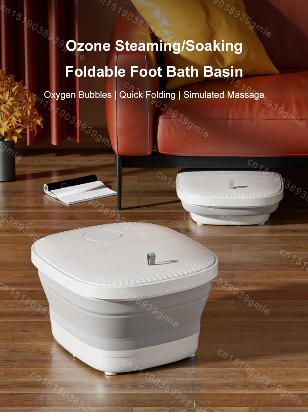 Banheira de Pés com Massagem Totalmente Automática