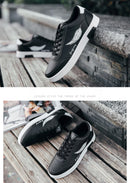 Homens brancos Calçados Esportivos Moda Homens Sapatos Casuais Homem de Couro Flats Conforto Resistente Tênis Casuais Masculinos Zapatillas De Hombre