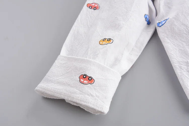 Nova Primavera Outono Bebê Meninos Roupas Terno Infantil Outfits Crianças Camisa Calças 2 Pçs/jogos Criança Traje Casual Crianças Fatos de Treino