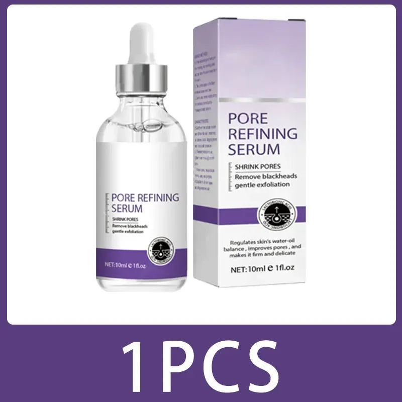 Poro Shrinking Serum Remoção de Rosto Grandes Poros Aperto Reparação Facial Poro Minimizando Essência Cuidados com a Pele Beleza Pele Firme
