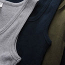 Venda imperdível de roupas masculinas de verão, camiseta básica elástica feminina, camiseta masculina sem mangas de algodão puro, camiseta fitness para musculação