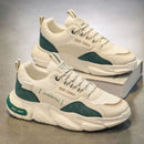 Sapatos masculinos novos tênis masculinos respiráveis de malha de verão quente sapatos casuais com sola grossa marca de orgasmo