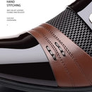 Oxford Sapatos Masculinos de Luxo Laca Sapato de Casamento Apontado Dedo Do Pé Sapatos de Vestido para Homens Clássicos Homens de Negócios Sapatos de Couro Tamanho Grande 38-48