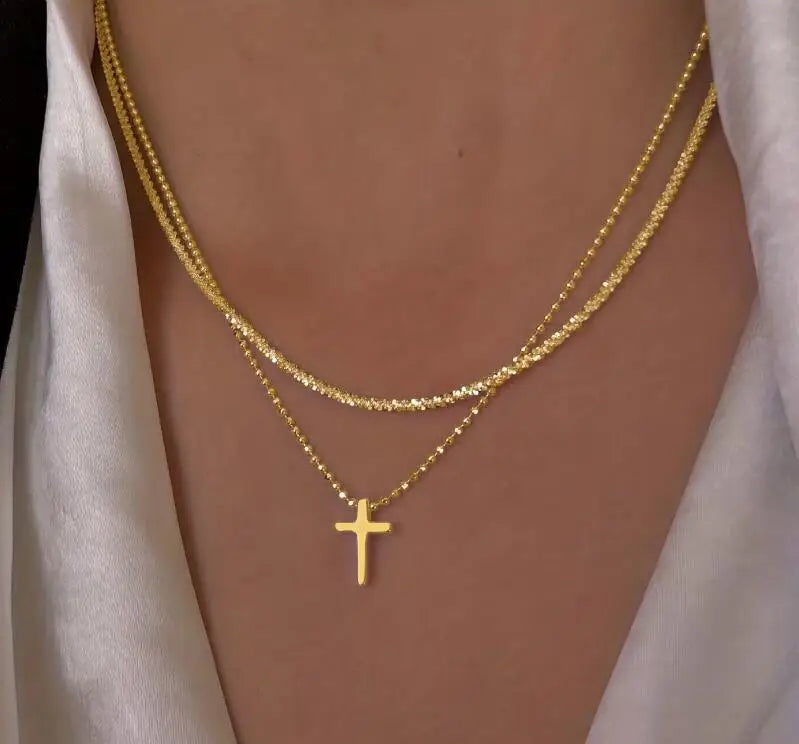 Colar Espumante de Cor Prata Para As Mulheres Na Moda Clavícula Cadeia Gargantilha Meninas Coreano Festa de Casamento Jóias Acessórios