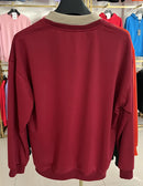 Moletom com capuz de gola polo de manga comprida unissex, blusa de moletom fashion com blocos de cores e patchwork, com capuz para homens, elegante, moletom masculino