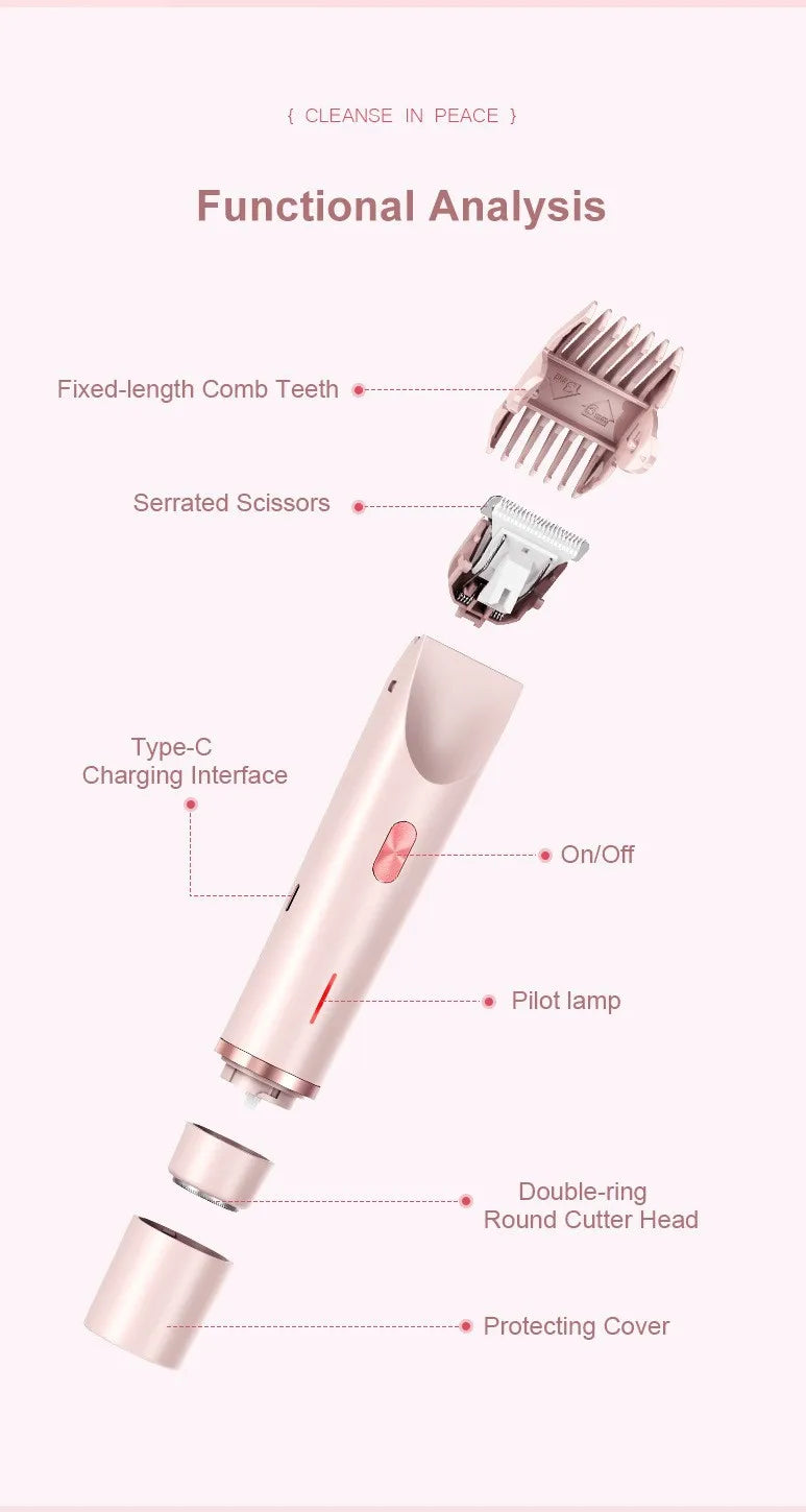 Depilador Feminino Portátil